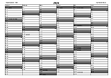 Kalender 2024 zweiseitig ausdrucken, 6 kB